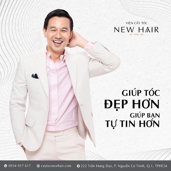 New hair - Địa chỉ cấy tóc hiệu quả đến 95%