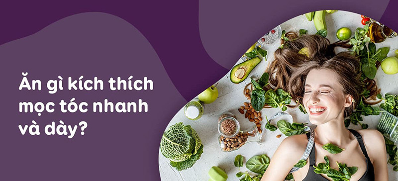 Chế độ dinh dưỡng ảnh hưởng đến tốc độ mọc tóc
