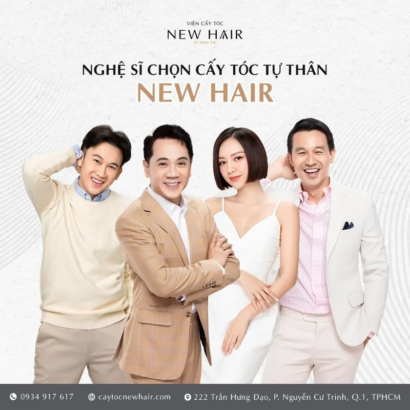 NEW HAIR là viện cấy tóc hàng đầu tại Việt Nam