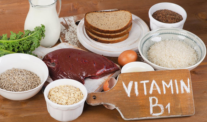 Vitamin B1 được tìm thấy nhiều trong các loại ngũ cốc và thịt nạc