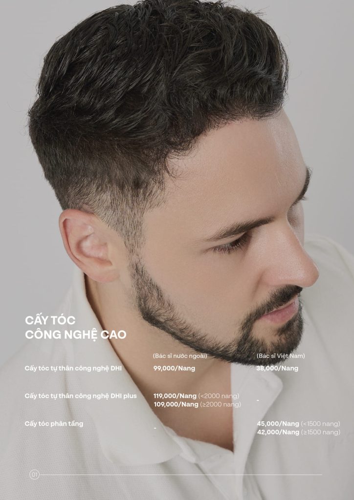 cấy tóc giá bao nhiêu