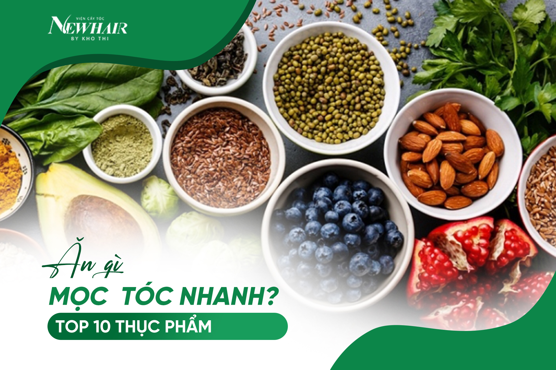 Ăn gì mọc tóc nhanh?