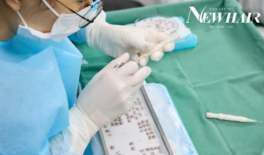 cấy tóc bao lâu mọc