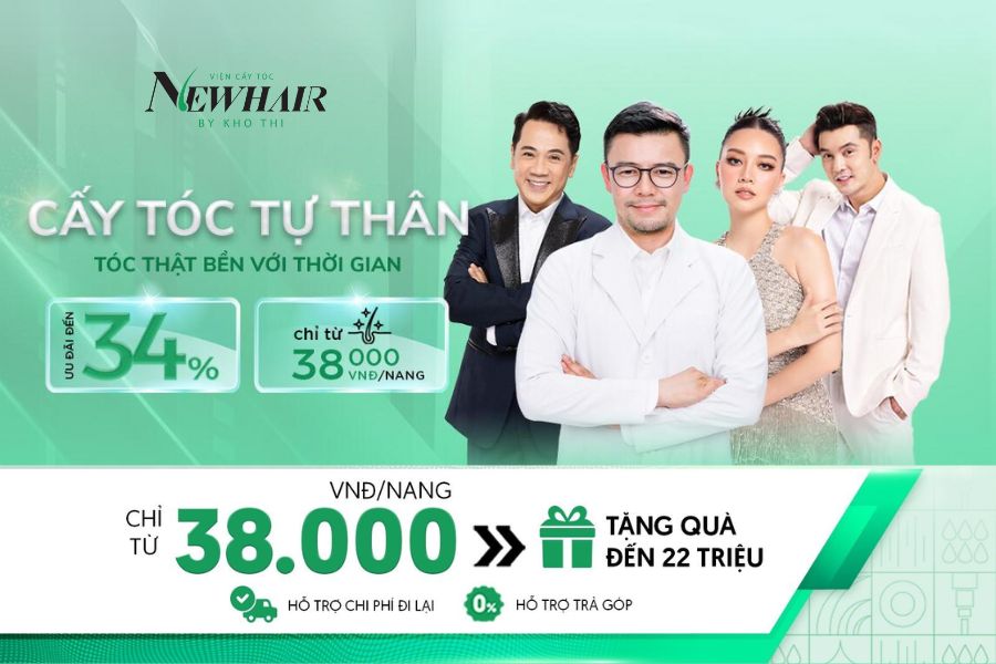 Chi phí cấy tóc tự thân