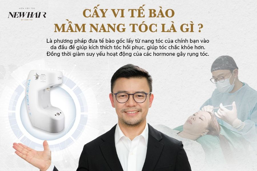 cấy vi tế bào mầm nang tóc New Hair