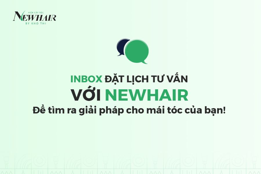 Cách chữa rụng tóc tại NewHair By Khơ Thị