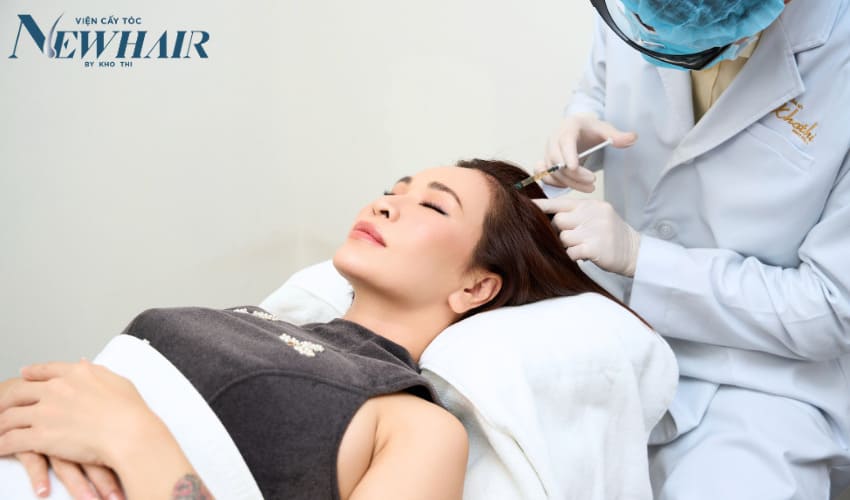 phương pháp meso trị rụng tóc