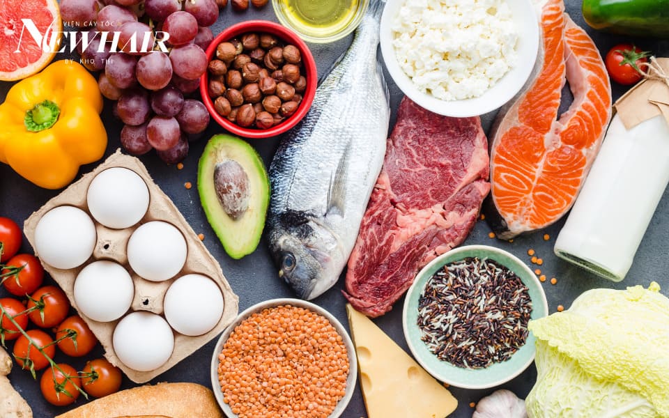 tóc rụng nhiều ở nữ