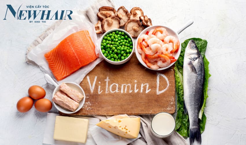 bị rụng tóc nên ăn gì
