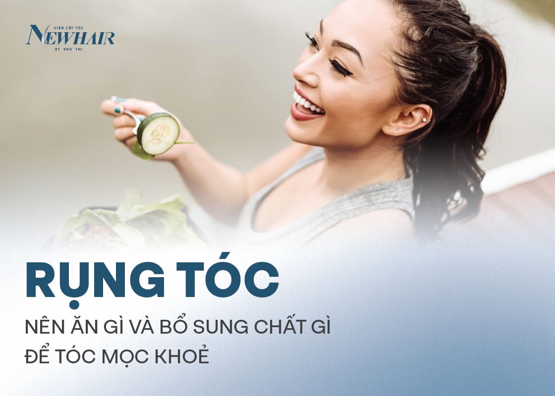 rụng tóc nên ăn gì