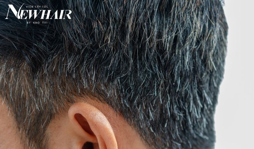 nguyên nhân tóc bạc sớm