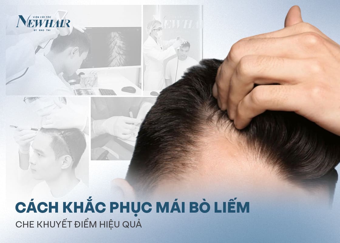 cách khắc phục mái bò liếm