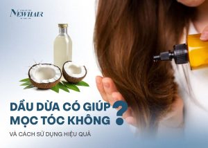 dầu dừa có giúp mọc tóc không