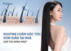 routine chăm sóc tóc